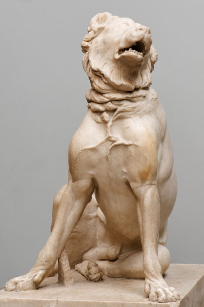 Jennings dog (statue of Molossian hound) in British Museum in London.